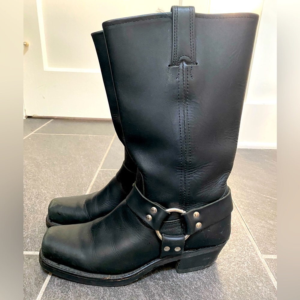 Frye Harness 12r black size 8